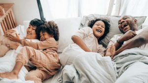 Weekend fun with slow mornings with the family
