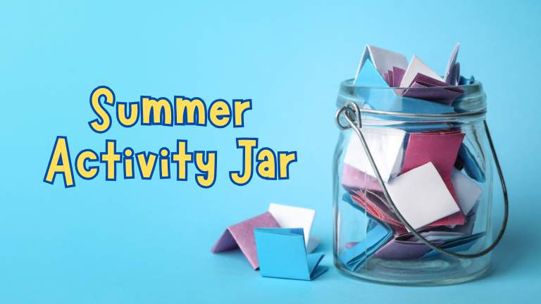 Summer activity jar